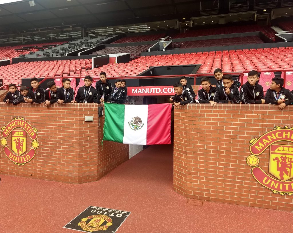 Iniciativa7 Mexico Visit to Manchester United Stadium Salford.