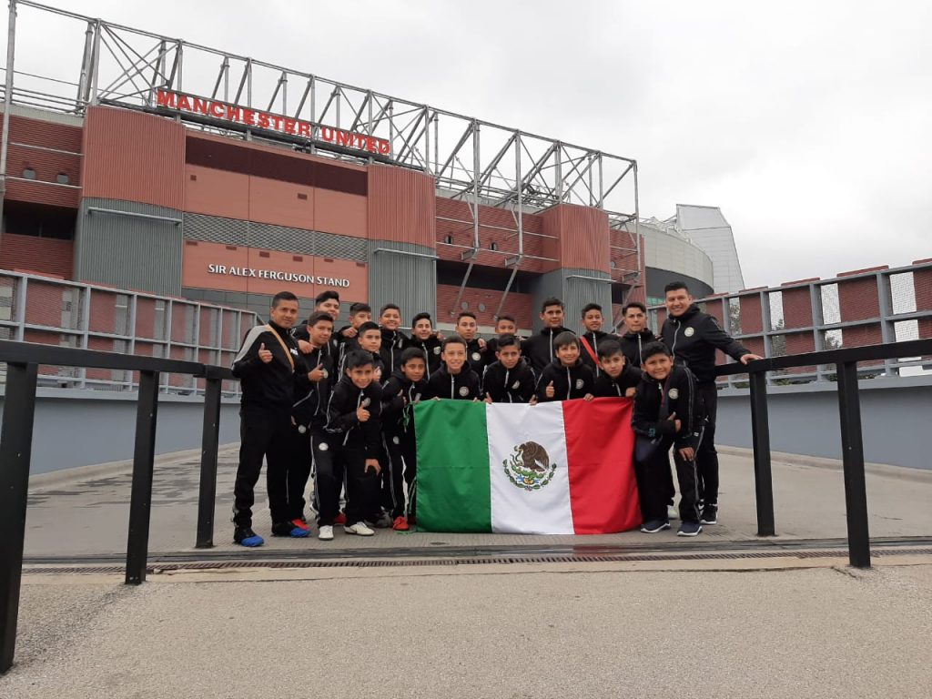 Iniciativa7 Mexico Visit to Manchester United Stadium Salford.